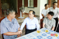 Bí thư Tỉnh ủy thăm hỏi, tặng quà các thương binh, bệnh binh