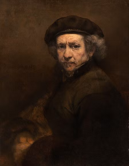 Một bức chân dung tự họa của Rembrandt
