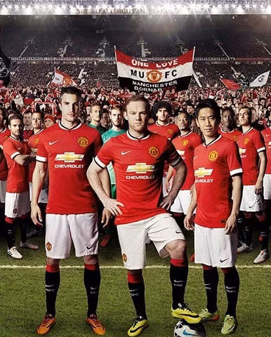 Để thương hiệu Chevrolet in trên áo đấu, M.U bỏ túi 53 triệu bảng