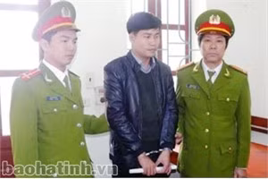 Nguyễn Duy Tiệp tại cơ quan điều tra. Nguyễn Duy Tiệp tại cơ quan điều tra.