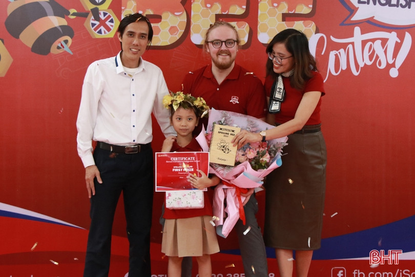 Học sinh iSchool Hà Tĩnh hào hứng với cuộc thi Spelling Bee Contest