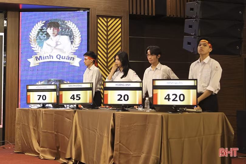 Nguyễn Minh Quân sẽ đại diện Trường THPT chuyên Hà Tĩnh tham gia Đường lên đỉnh Olympia