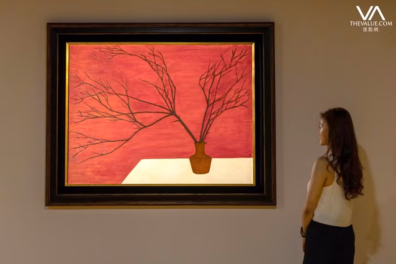 Bức vẽ cành hoa bán giá 11 triệu USD