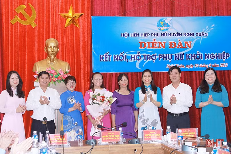Phụ nữ Nghi Xuân giúp nhau đầu tư phát triển kinh tế gia đình