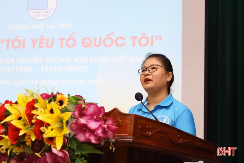 Tuổi trẻ TP Hà Tĩnh sôi nổi hưởng ứng ngày hội “Tôi yêu Tổ quốc tôi”
