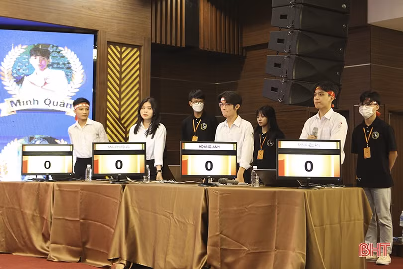 Nguyễn Minh Quân sẽ đại diện Trường THPT chuyên Hà Tĩnh tham gia Đường lên đỉnh Olympia