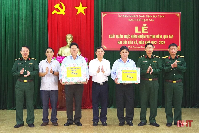 Hà Tĩnh: Xuất quân tìm kiếm, quy tập hài cốt liệt sỹ ở Lào mùa khô 2022 - 2023