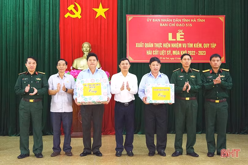 Hà Tĩnh: Xuất quân tìm kiếm, quy tập hài cốt liệt sỹ ở Lào mùa khô 2022 - 2023