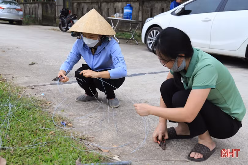 Huy động hơn 1.000 người giúp xã Sơn Giang xây dựng NTM nâng cao