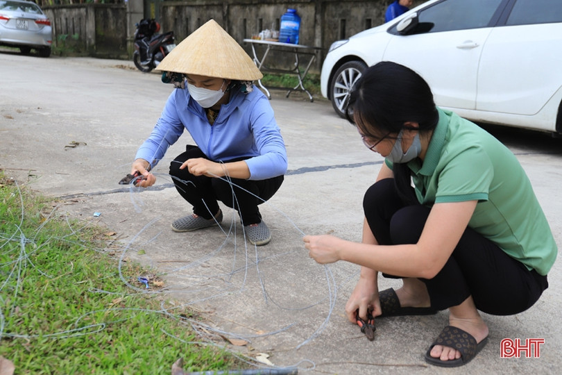 Huy động hơn 1.000 người giúp xã Sơn Giang xây dựng NTM nâng cao