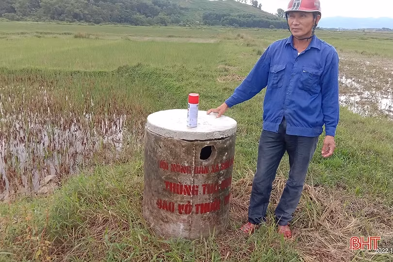 Hãy bỏ bao bì thuốc bảo vệ thực vật sau khi sử dụng vào bể như ở Hương Sơn