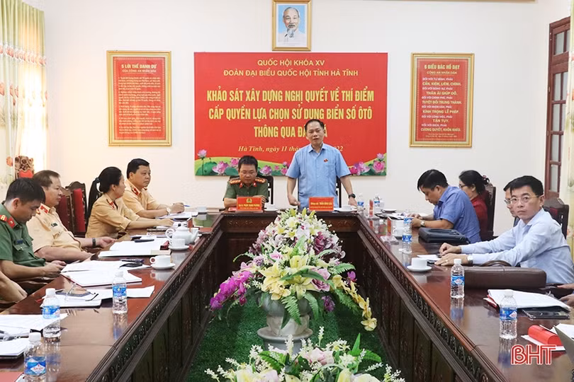 Đấu giá biển số xe ô tô góp phần tăng thu ngân sách, tạo tính công khai, minh bạch