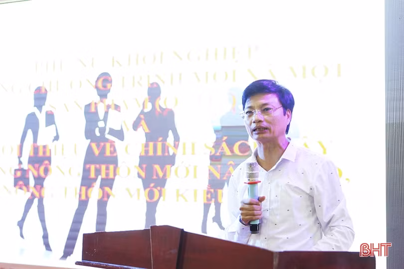 Nâng cao kiến thức xây dựng CLB “Gia đình 5 có - NTM kiểu mẫu” cho cán bộ phụ nữ ở Hà Tĩnh