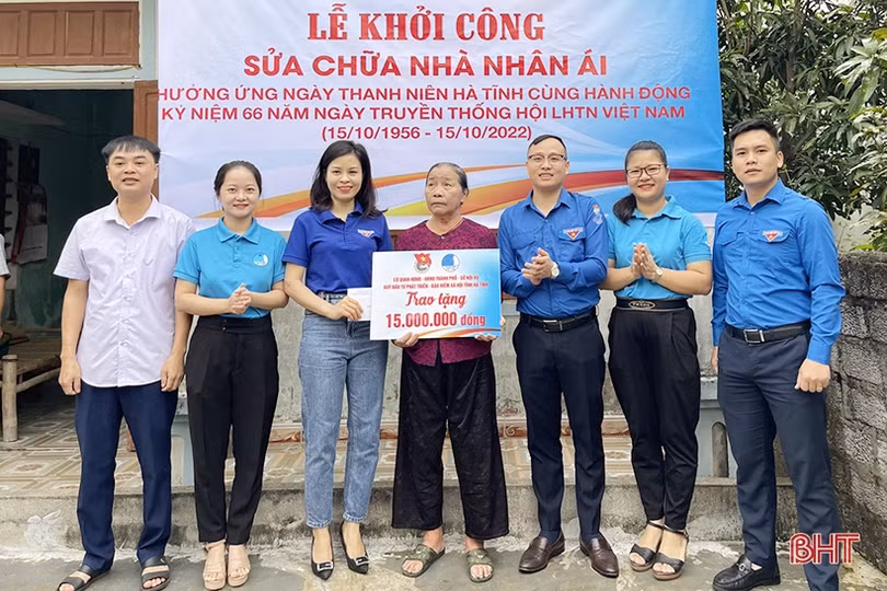 Phát động Ngày thanh niên Hà Tĩnh cùng hành động năm 2022