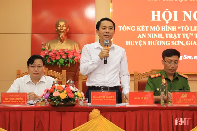 “Tổ liên gia tự quản an ninh trật tự” ở Hương Sơn góp phần bảo vệ an ninh biên giới