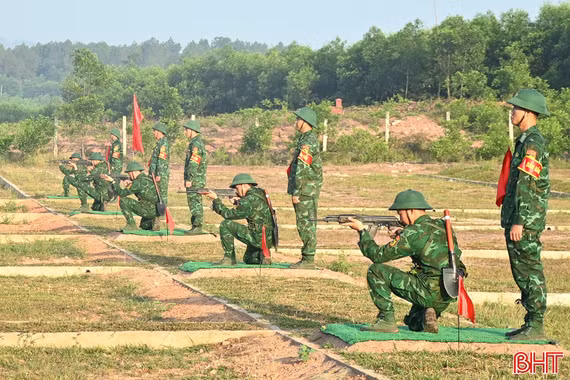 95 chiến sĩ mới BĐBP Hà Tĩnh hoàn thành kiểm tra “3 tiếng nổ”