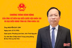 Tận tâm, tận lực, góp phần nâng cao đời sống Nhân dân, xây dựng Hà Tĩnh phát triển nhanh, bền vững