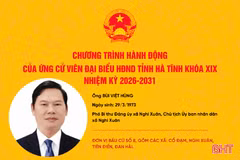 Chương trình hành động của ứng cử viên đại biểu HĐND tỉnh khóa XIX Bùi Việt Hùng