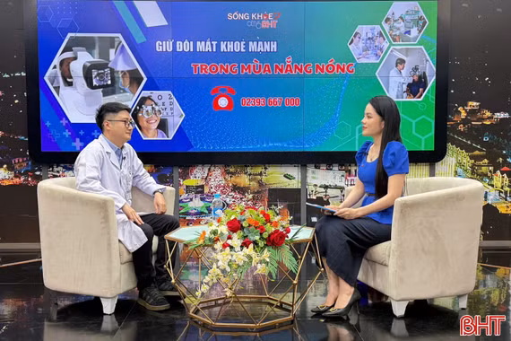 Sống khỏe cùng BHT: Giữ đôi mắt khỏe mạnh trong mùa nắng nóng