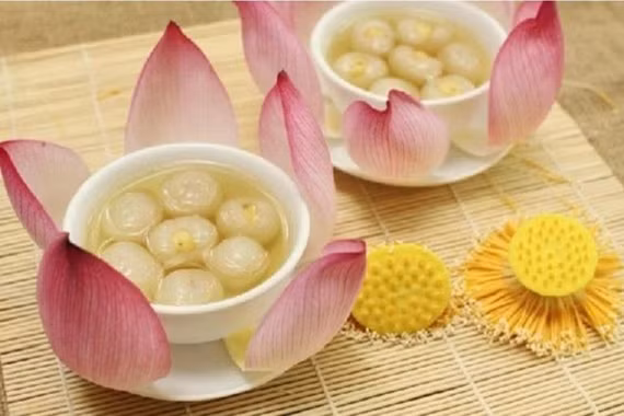 Món ăn bài thuốc từ hạt sen