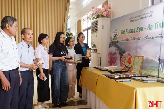 “Dê Hương Sơn - Hà Tĩnh” được cấp giấy chứng nhận đăng ký nhãn hiệu