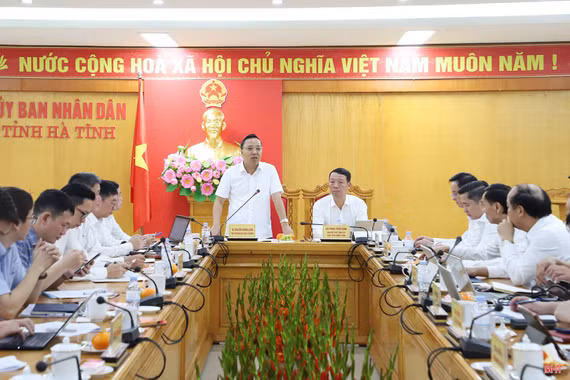 Thứ trưởng Bộ Công thương làm việc với Hà Tĩnh về các dự án điện