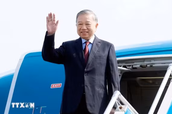 Tổng Bí thư, Chủ tịch nước Tô Lâm lên đường thăm cấp Nhà nước tới Cộng hòa Ấn Độ