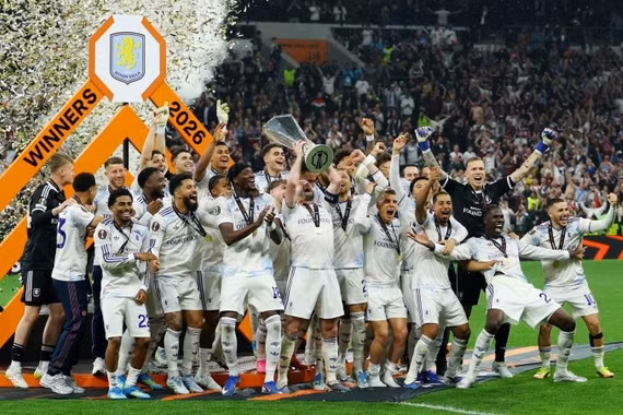 Aston Villa vô địch Europa League