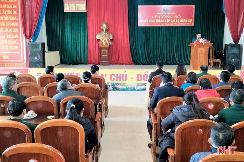 Chi bộ quân sự xã ở Hà Tĩnh: Kịp thời xây dựng quy chế, phân công nhiệm vụ