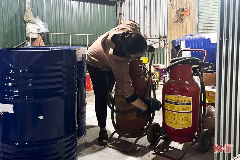 Nâng cấp độ phòng cháy, chữa cháy ở làng mộc lớn nhất Hà Tĩnh