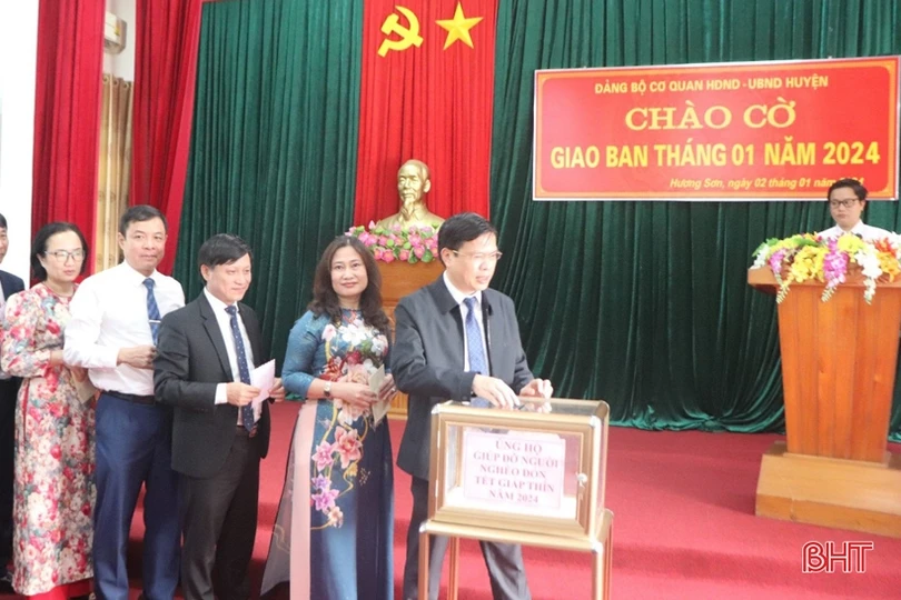 Hương Sơn phát động “Tết vì người nghèo”