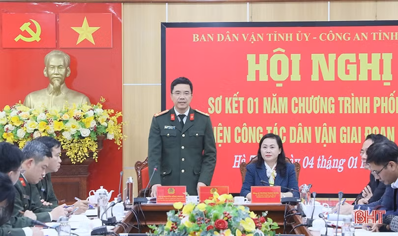 Phối hợp hiệu quả công tác dân vận trong đảm bảo an ninh trật tự 