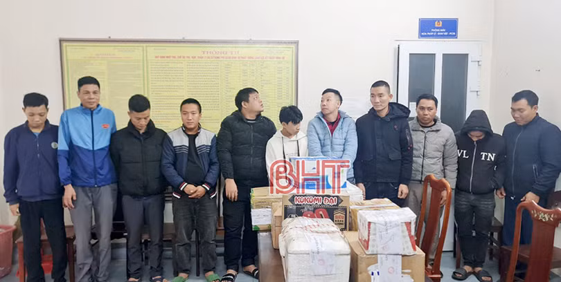 Công an Hà Tĩnh phá đường dây mua bán pháo với số lượng “khủng”