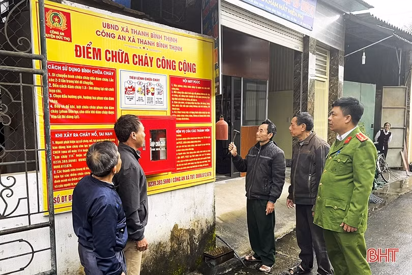 Nâng cấp độ phòng cháy, chữa cháy ở làng mộc lớn nhất Hà Tĩnh