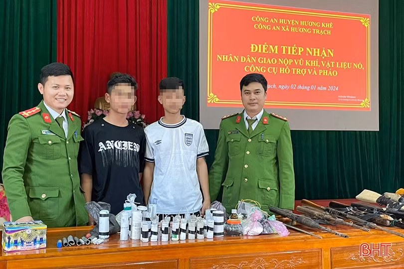 Hiểu hơn về pháp luật từ việc giao nộp vũ khí, vật liệu nổ