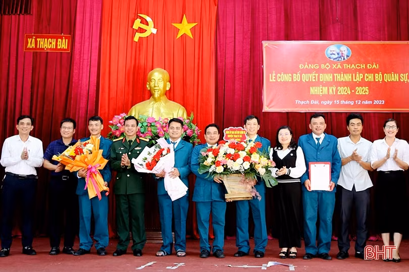 Chi bộ quân sự xã ở Hà Tĩnh: Kịp thời xây dựng quy chế, phân công nhiệm vụ