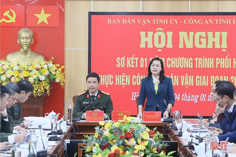 Phối hợp hiệu quả công tác dân vận trong đảm bảo an ninh trật tự 