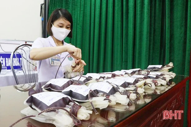 Hà Tĩnh phấn đấu tổ chức 2 - 3 đợt hiến máu mỗi tháng