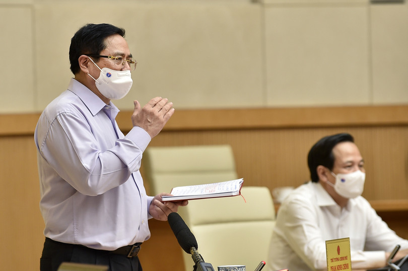 Thủ tướng Phạm Minh Chính: Phải tổng tiến công toàn lực, mạnh mẽ hơn, hiệu quả hơn để dập dịch ảnh 1 Thủ tướng Phạm Minh Chính: Phải tổng tiến công toàn lực, mạnh mẽ hơn, hiệu quả hơn để dập dịch