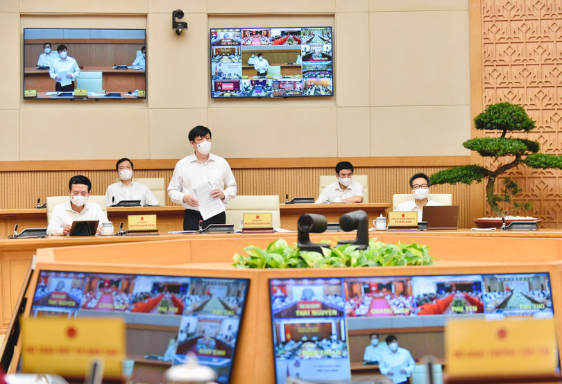 Thủ tướng Phạm Minh Chính triệu tập hội nghị trực tuyến toàn quốc ‘chống dịch như chống giặc’