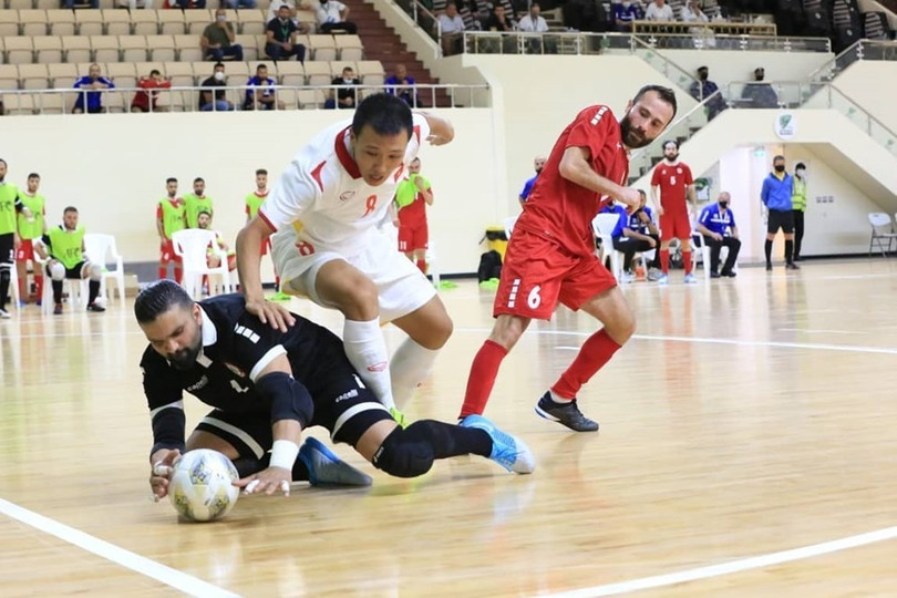 Tuyển Futsal Việt Nam vỡ òa sung sướng khi lấy vé World Cup