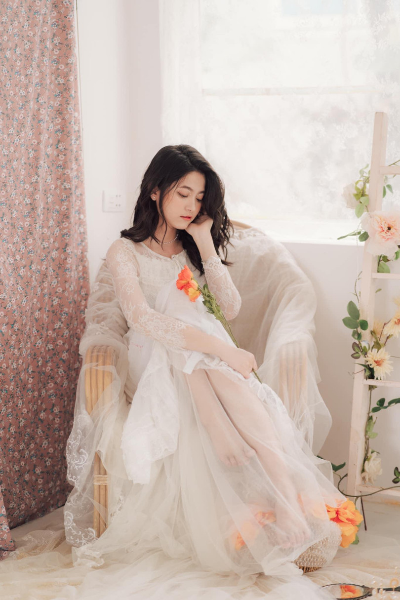 Lớp phó văn nghệ ở Hà Tĩnh thu hút cộng đồng mạng với vẻ đẹp ngọt ngào