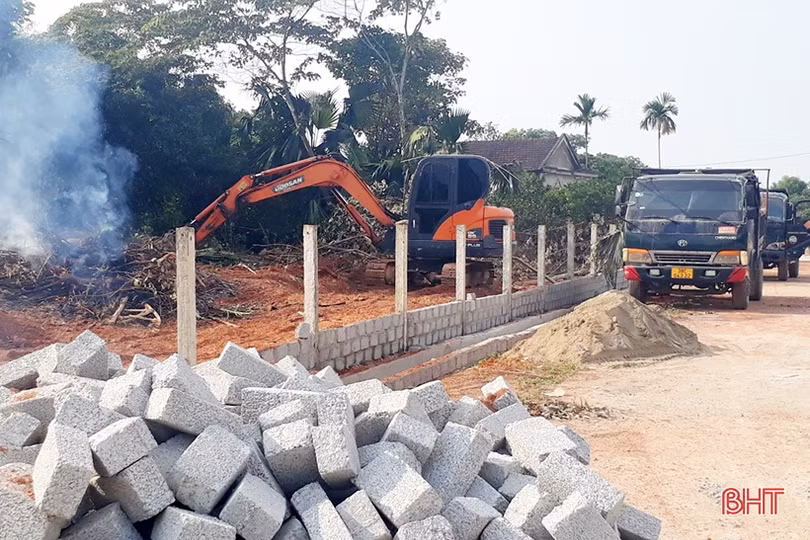 Thạch Hà vượt lên dịch bệnh, linh hoạt triển khai xây dựng nông thôn mới