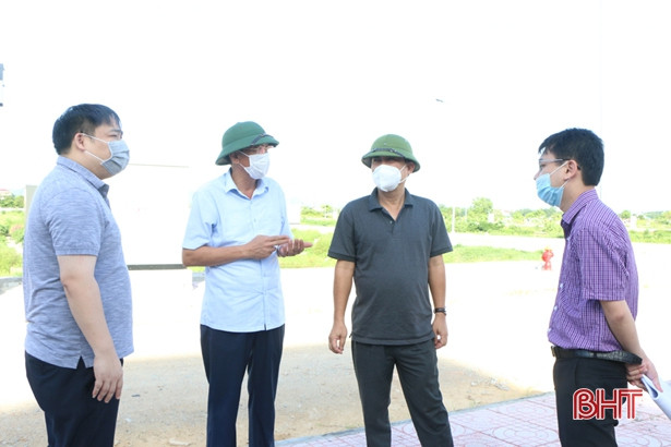 Tháo gỡ vướng mắc, đẩy nhanh tiến độ các dự án hạ tầng trên địa bàn TP Hà Tĩnh