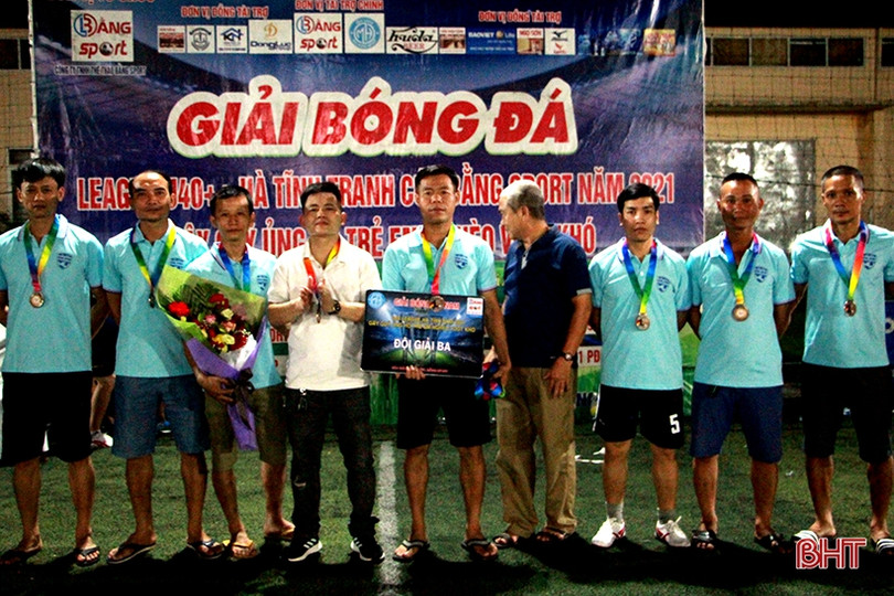 FC Phúc Sport vô địch Giải Bóng đá League U40++ Cup Bằng Sport năm 2021