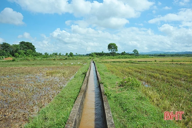 Huyện miền núi Hà Tĩnh đảm bảo nguồn nước vụ hè thu