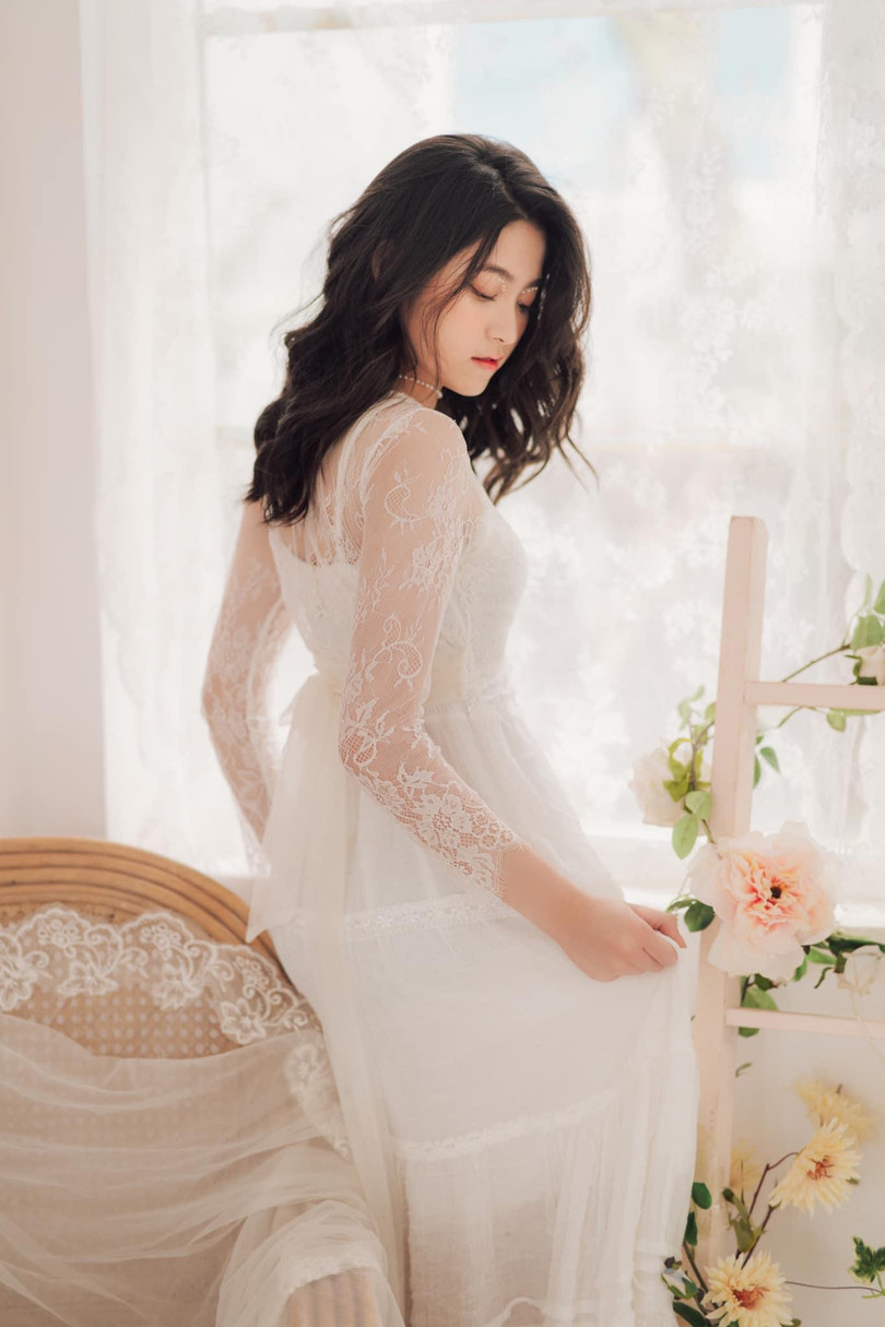 Lớp phó văn nghệ ở Hà Tĩnh thu hút cộng đồng mạng với vẻ đẹp ngọt ngào