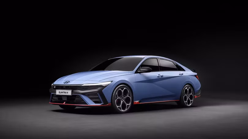 Hyundai Elantra N 2024 ra mắt với diện mạo thay đổi nhẹ