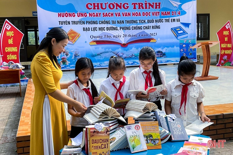 Lan tỏa văn hóa đọc trong đoàn viên, thanh thiếu nhi Hà Tĩnh ảnh 4 Lan tỏa văn hóa đọc trong đoàn viên, thanh thiếu nhi Hà Tĩnh