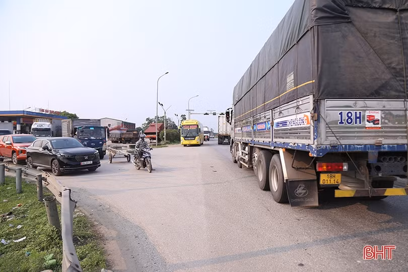 “Thay áo” quốc lộ 1 tuyến tránh TP Hà Tĩnh